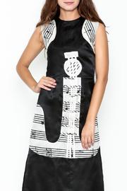 Guitar Abstract A-line Focal Point Dress