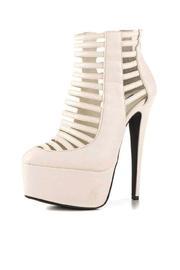  Villain Cutout Booties