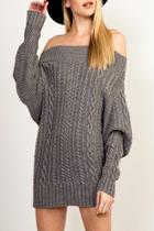  Cinnamon Sweater Dress