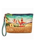  Heliconia Wristlet Pouch