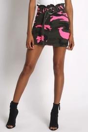 Camo Paperbag Skirt