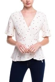  Heart Wrap Top