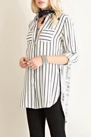  Ivory Stripe Top