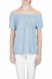  Shirred Neck Top