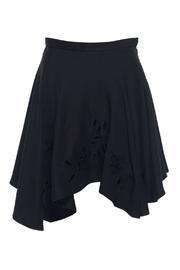  Asymmetrical Flounce Skirt