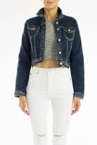  Crop Denim Jkt