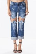  Destroyed Denim Jeans