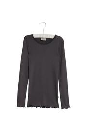  Rib T-shirt Lace Ls