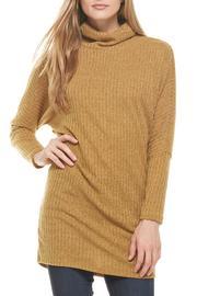  Mustard Ribbed Tunic