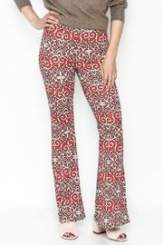  Red Print Pants