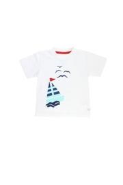  White Nautical Tee