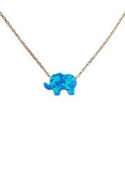  Opal Elephant Necklace