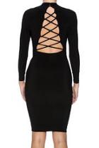  Caged Back Dress