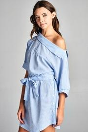  Off-shoulder Shift Dress
