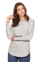  Grey Zipper Top
