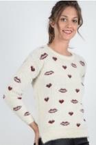  Hearts Kisses Sweater