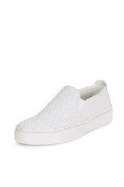  White Woven Sneaker