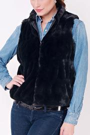 Fabulous Furs Onyx Faux-fur Vest