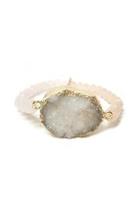  Adjustable Druzy Bracelet