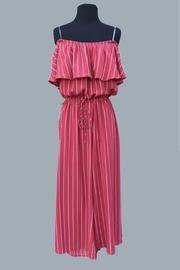  Stripe Gaucho Jumpsuit