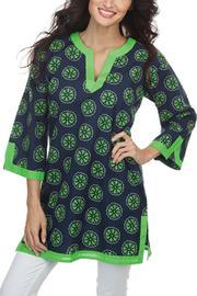 Navy Sunburst Tunic