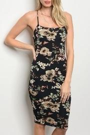  Laceup Back Dress
