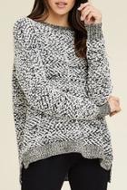  Fluffy Texture Sweater