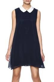  Navy Collar Dress