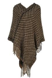  Checker Weave Poncho