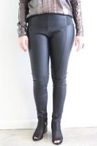  Lacey Leather Leggings