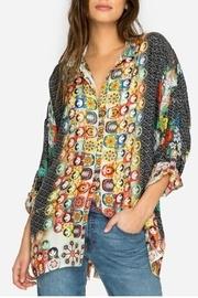  Doll Print Blouse