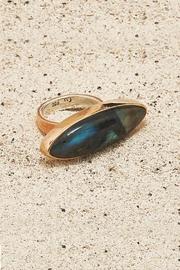  Copper Labradorite Ring
