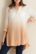  Ombre Tunic Top