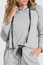  Contrast Edge Hoodie
