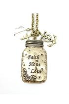  Faith-love-hope Necklace