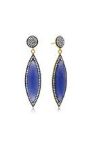  Sapphire Marquise Earrings