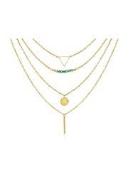  Aquamarine Strand Necklace