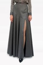  Maxi Wool Skirt