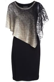  Gold-navy Ombre Dress