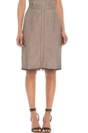 Trimmed Fringe Skirt