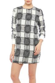  Frayed Checks Dress