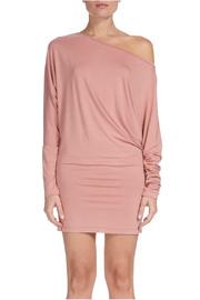  Wide Neck Tunic Dress