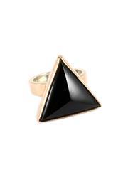  Copper Obsidian Ring