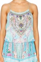  Shoestring Strap Playsuit