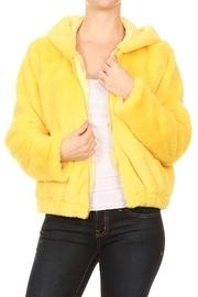  Yellow Fur Bomber