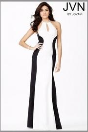  Black White Gown