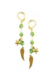 Charm Peridot Earrings