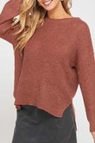  Aspen Distressed Sweater