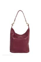  Wine Hobo With Gold Hardware
