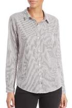  Sofia Stripe Button-down